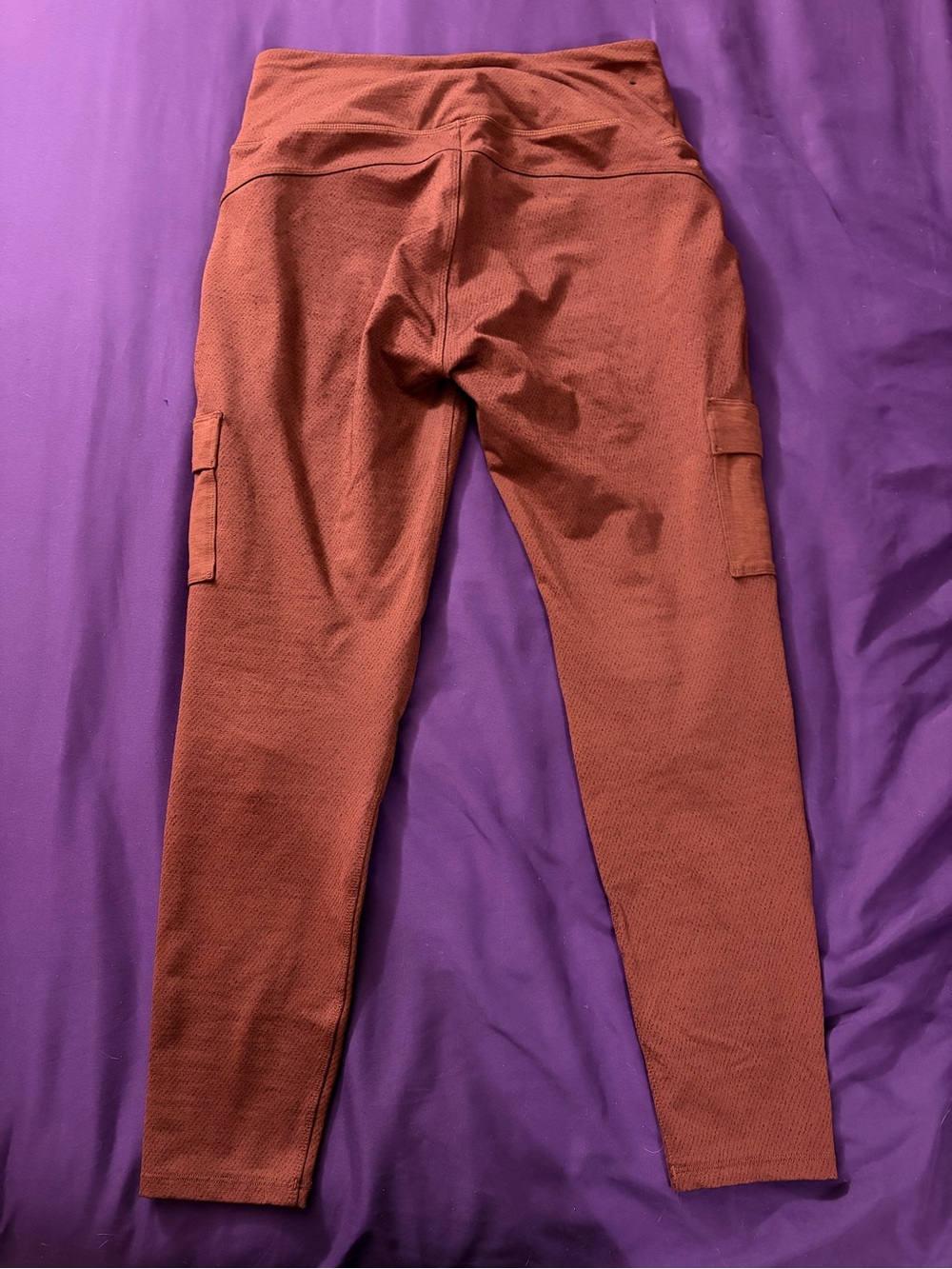 Alpine Design Rust-Red Active Leggings - Picture 7 of 8